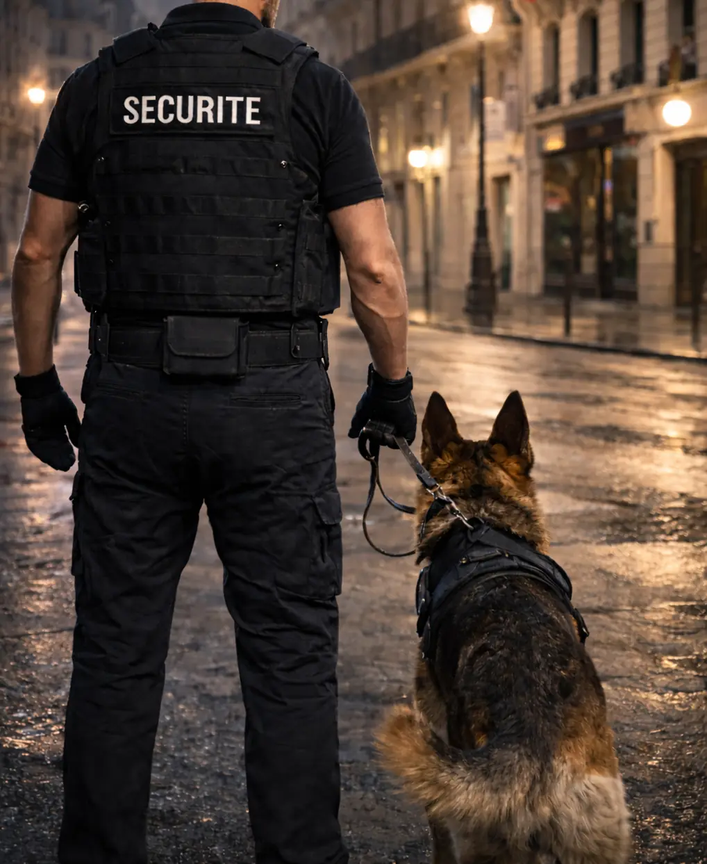 Maître-chien agent cynophile